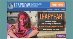Desktop Screenshot of leapnow.org